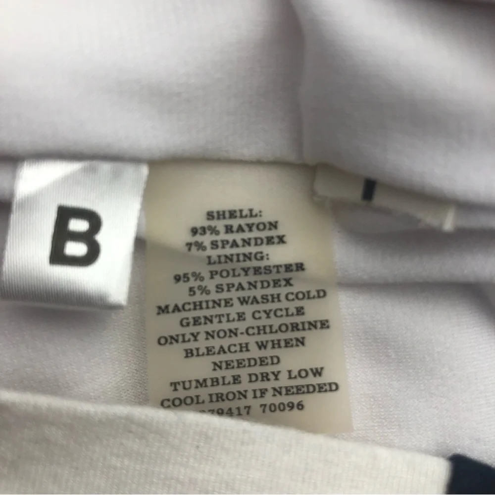 Ann Taylor Black & White Color Block Sleeveless Sheath Dress Petite - Picture 7 of 8